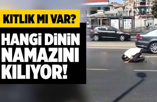 Sen hangi dinin namazını kılıyorsun!