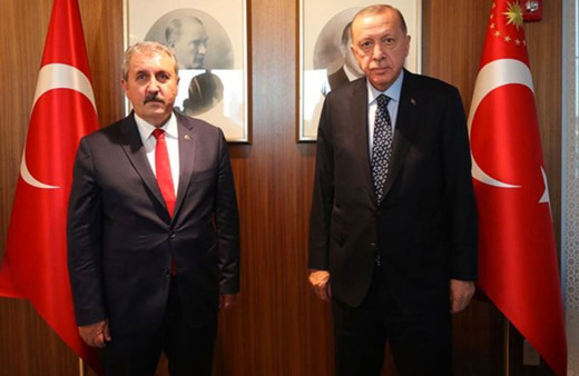 Cumhurbaşkanı Erdoğan New York'ta Mustafa Destici ile görüştü!