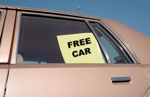 Camında 'bedava araba' yazan araca binip gittiler, 50 km. sonra bagajda ceset buldular