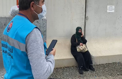 Kırıkkale'de Virüslü kadın biletsiz bindiği otobüste seyahat ederken yakalandı