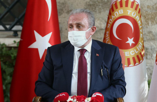 TBMM Başkanı Mustafa Şentop yüzlerine söyledi Avrupa utanmalı