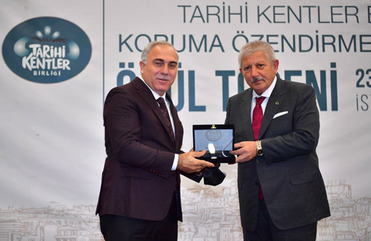 Tarihi Kentler Birliği’nden Fatih Belediyesi’ne ödül