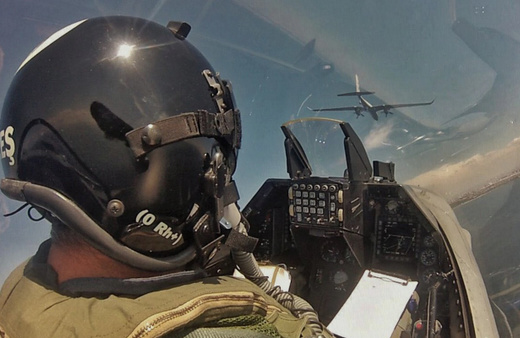 TEKNOFEST'te Akıncı'nın F-16 kokpitinden görüntüleri nefes kesti