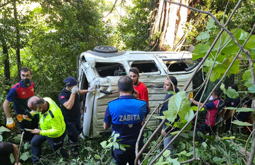Zonguldak'ta 150 metreden uçuruma uçtu! Ormanda yaralı aradılar