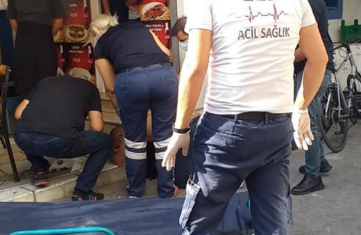 Muğla'da yemek yerken bir anda kanlar içinde kaldı