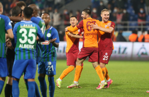 Çaykur Rizespor Galatasaray maçı golleri ve geniş özeti