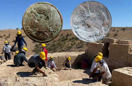 Diyarbakır'da kazılarda gizemli ABD rozeti çıktı! Üzerindeki yazı şaşırttı: Sırrı çözülemedi