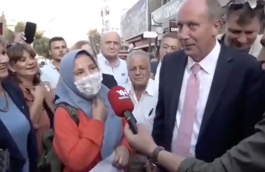 Muharrem İnce'nin şaşkınlıktan ağzı açık kaldı! 'Ortaokul aşkım Kaan seni çok sevdim'