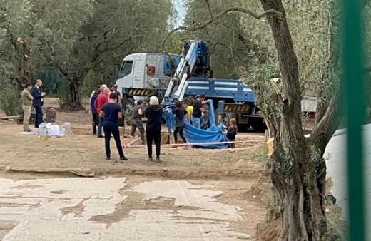 İznik'te zeytinlikte bulundu! Lahitten önemli komutan ve eşi çıktı