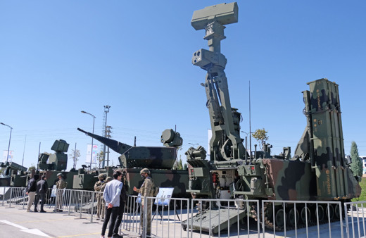 Hisar A+ hava savunma sistemi Konya'da görücüye çıktı