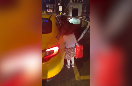 İstanbul Ataşehir'de bir taksici çocuklu yolcuyu almadı