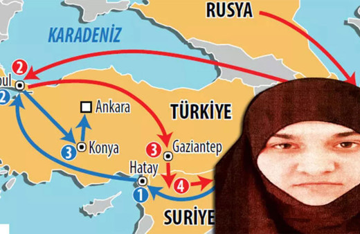 Kırmızı Bülten’le aranan DEAŞ’lı 'Kara Dul' ABD-YPG kontrolündeki ‘Hol’den kaçmış