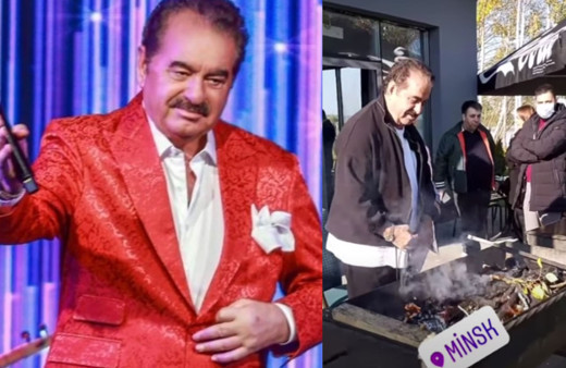 İbrahim Tatlıses 12 yılın ardından ilk kez yurtdışı konserinde! Önce mangal yaptı!