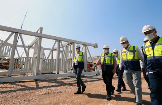 Bakan Varank TOGG Gemlik Tesisleri İnşaatında incelemelerde bulundu