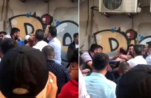 Diyarbakır'da tacizciye sokak ortasında meydan dayağı! Tekme tokat dövüldü