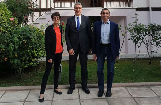 Dr. Özlem Türeci ve Prof. Dr. Uğur Şahin, Atatürk Evi'ni ziyaret etti