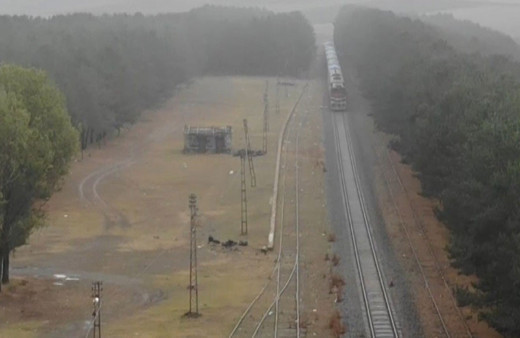 17 ay sonra seferler başladı Doğu Ekspresi ile harika manzaralar altında yolculuk