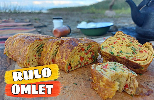 Rulo omlet nasıl yapılır efsane lezzet!