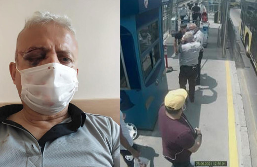 Metrobüste maske uyarısında bulunan görevliyi yumrukla kör etti! İstenen ceza belli oldu