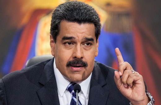  Venezuela Devlet Başkanı Nicolas Maduro ABD'yi işaret etti ölümcül bir bıçak sapladı