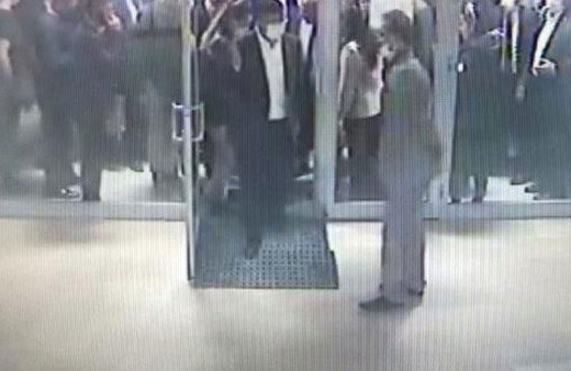 Ahmet Davutoğlu'nun bindiği asansör yere çakıldı! Kaza sonrası görüntüler çıktı