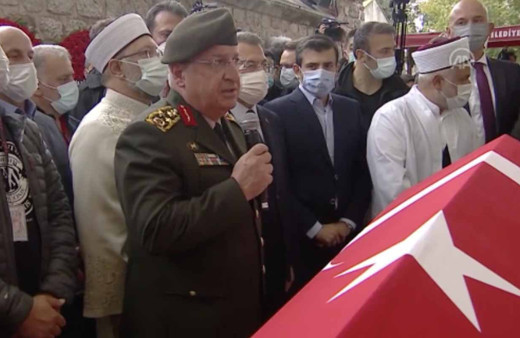 Genelkurmay Başkanı Yaşar Güler Bayraktar'ın cenaze töreninde konuştu: TSK saygıyla anacak