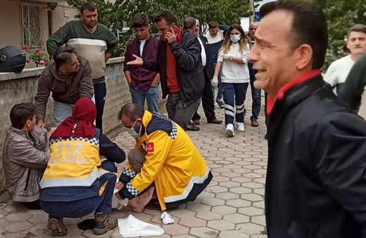 Bursa'da kahreden tesadüf! Olay yerinden geçerken görünce gözyaşlarına boğuldu