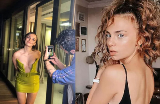 Bahar Şahin'in göğüs dekoltesi Hamlet galasına damga vurdu! Gece hastanede bitti...