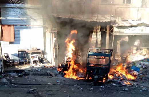 Esed rejiminden İdlib'de pazar yerine saldırı: 10 sivil öldü