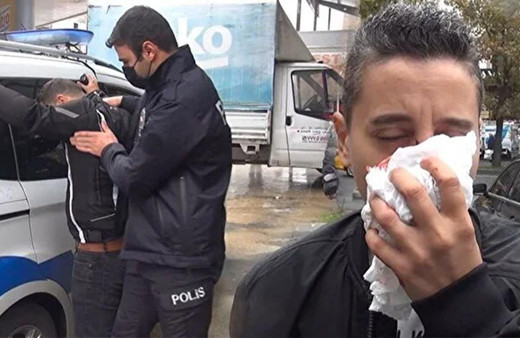 Kadın sürücüyü döven motorlu magandadan savunma: Erkek sandım