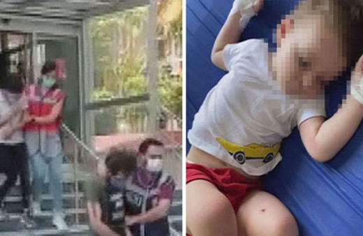 Şişli'de iki yaşındaki çocuğuna eziyet suçundan yargılanıyordu! O baba tahliye edildi
