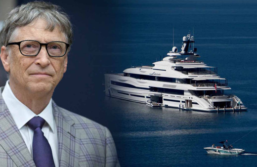 Bill Gates'den Türkiye ziyareti İkinci kez hacı oldu! Görkemli süper yatı görüntülendi