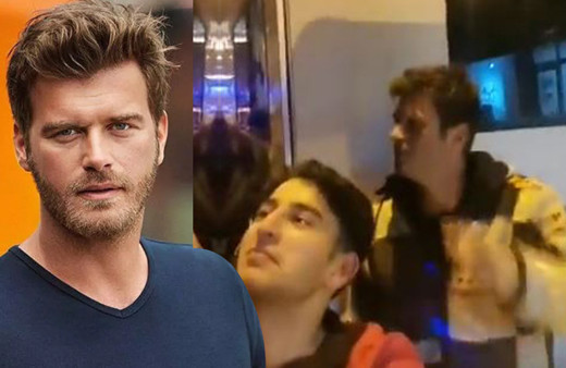 Kıvanç Tatlıtuğ'u bu halde gören şaştı kaldı! Galatasaray taraftarlarını coşturdu