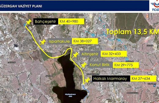 İstanbul'a yeni tren müjdesi! Marmaray'a aktarmalı Bahçeşehir-Halkalı hattı