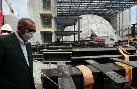 Cumhurbaşkanı Erdoğan'dan Atatürk Kültür Merkezi paylaşımı