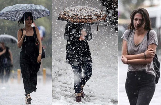 Sıcaklık 8 derece düşüyor kar ve yağmur geliyor! Meteoroloji uyardı: İstanbul Ankara İzmir Van Antalya...