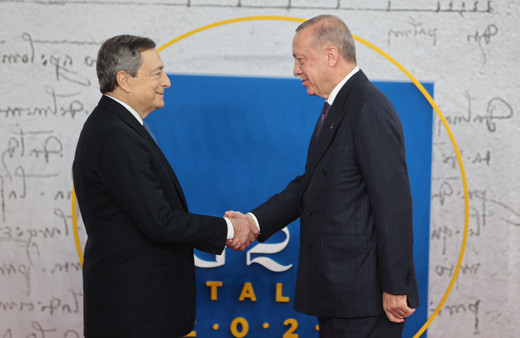 Cumhurbaşkanı Erdoğan ve Draghi görüştü G20 zirvesinde önemli buluşma