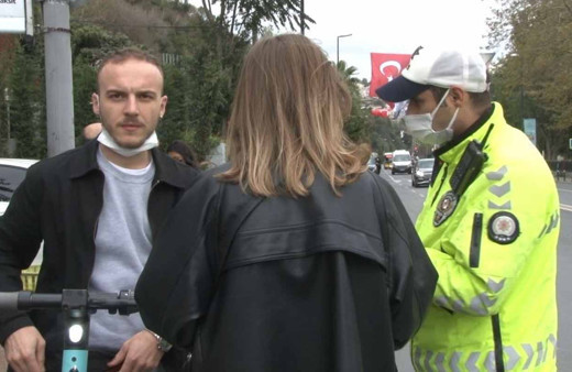 Scooter denetiminde yakalandı savunması şaşırttı!