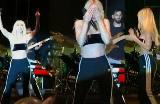 Gülşen konserinde seyirciden 'Şinanay' şarkısıyla Galatasaray'a küfür!