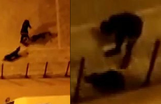 İstanbul'da bunu yapan insan olamaz! Sokakta acı bağrışları yürekleri dağladı