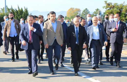 Selçuk Bayraktar Samsun'a çıkarma yaptı 2022 için ilk incelemelere başladı