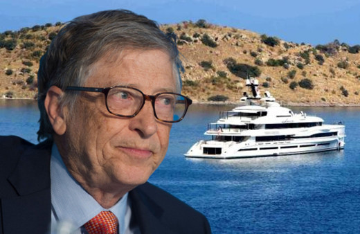 Bodrum'daki Bill Gates personeline jest yaptı! Hediyeler gönderdi
