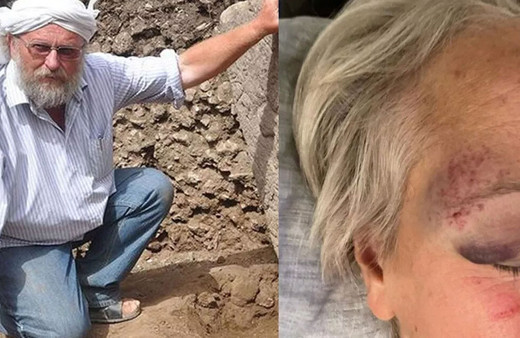 Göbeklitepe'de kazı başkanlığı yapan Alman arkeoloğun eşinden darp iddiası