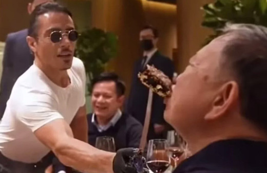 Vietnamlı Komünist Partili Bakan To Lam Nusret'te 19 bin liralık et yedi ülke karıştı