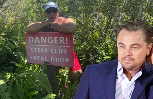 Milyarder Jeff Bezos'un sevgilisinden Leonardo Di Caprio'ya flörtöz bakışlar