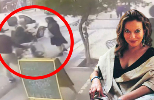 Gazeteci Mine Kırıkkanat'a sokakta tokatlı saldırı!