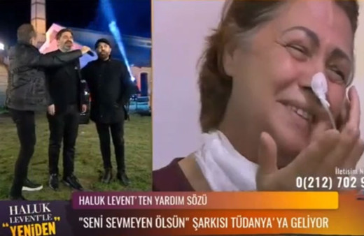 STAR TV Haluk Levent'le Yeniden programında Tüdanya'ya yardım eli