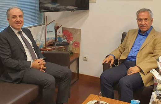 Bülent Arınç'tan kritik hamle! DEVA Partili ismi ziyaret edip 'gidişattan endişeliyim' dedi
