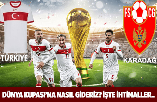 A Milli Takım Dünya Kupası'na nasıl gider? İşte Dünya Kupası'na gidiş yolunda tüm ihtimaller