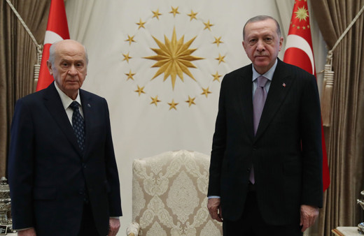 Ankara'da sürpriz gelişme! Cumhurbaşkanı Erdoğan ile Bahçeli görüştü